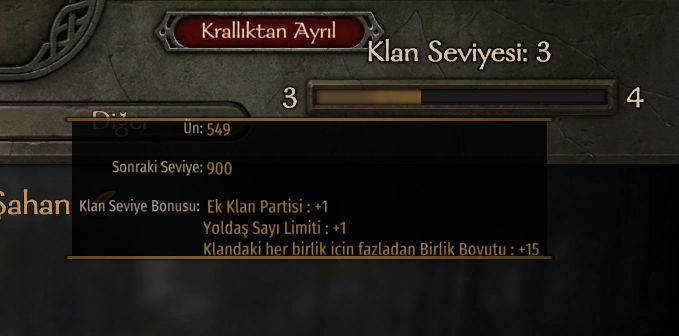 ün nasıl kasılır for Mount & Blade II: Bannerlord