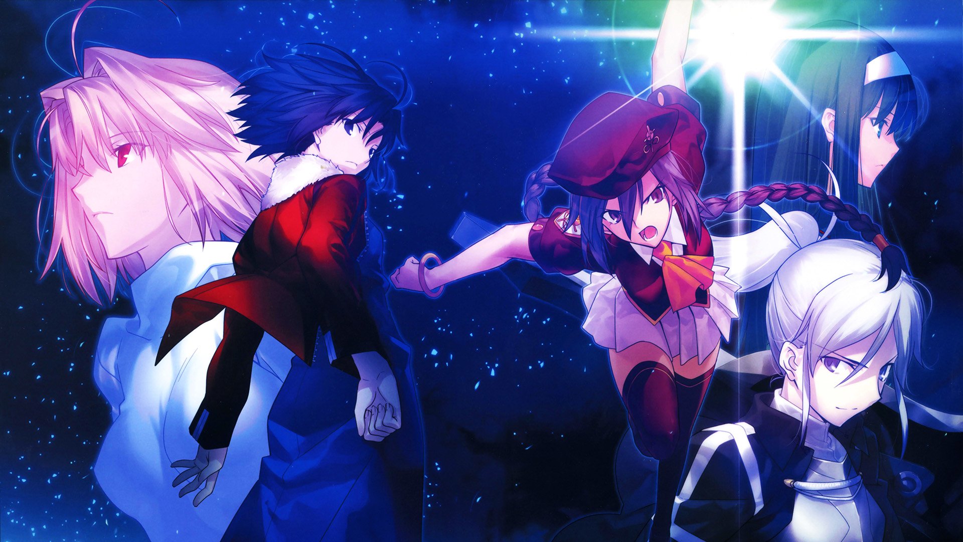 Еndings gallery for MELTY BLOOD Actress Again Current Code
