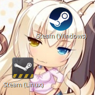 Nekopara (Steam version) on Linux for NEKOPARA Vol. 2