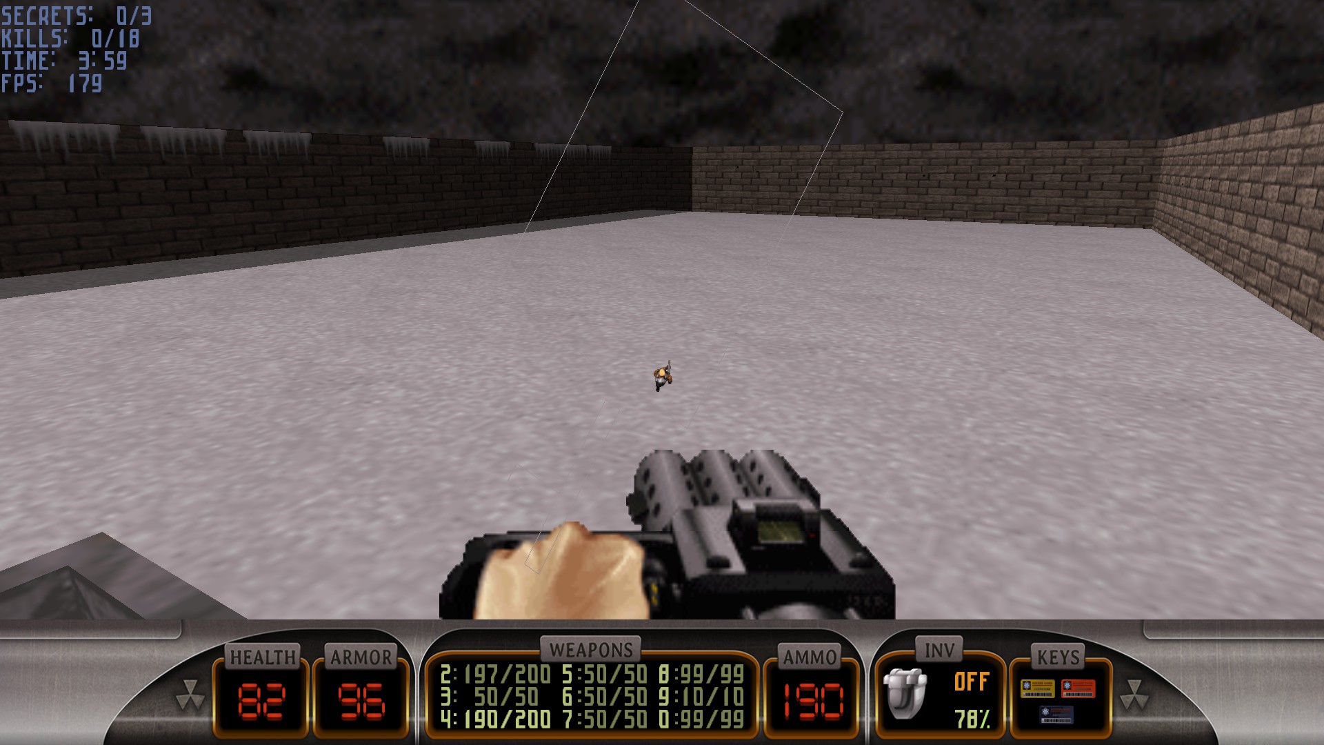 Nuclear Winter - Last level - Super secret yard - out of classic secrets for Duke Nukem 3D: Megaton Edition