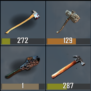 (OUTDATED/Almost Useless) Tool, Item, Weapon Quality/colours/Grades/levels etc. all the info you should need for 7 Days to Die