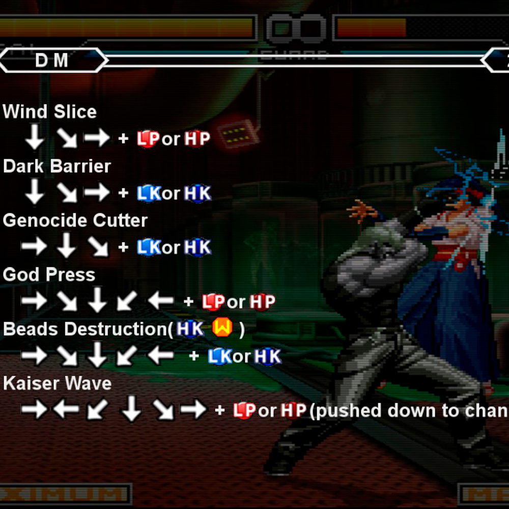 Pack Input Display Mod to KOF2002UM [English/Português] for THE KING OF FIGHTERS 2002 UNLIMITED MATCH