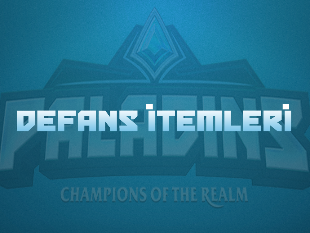 Paladins "Şampiyonlar İtem Rehberi" Defans! for Paladins