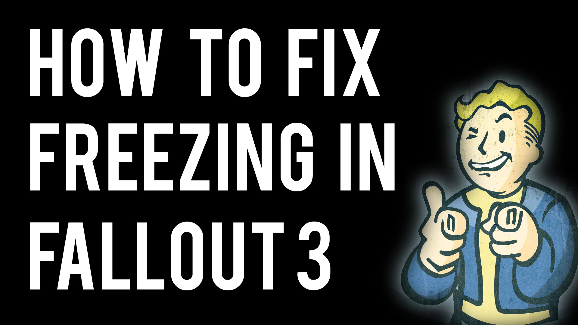 [PATCH] Fix Fallout 3 for Windows 7 and Up! for Fallout 3