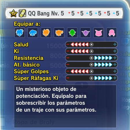 Patrones de QQ Bang explicados / QQ Bang Pattern for DRAGON BALL XENOVERSE 2