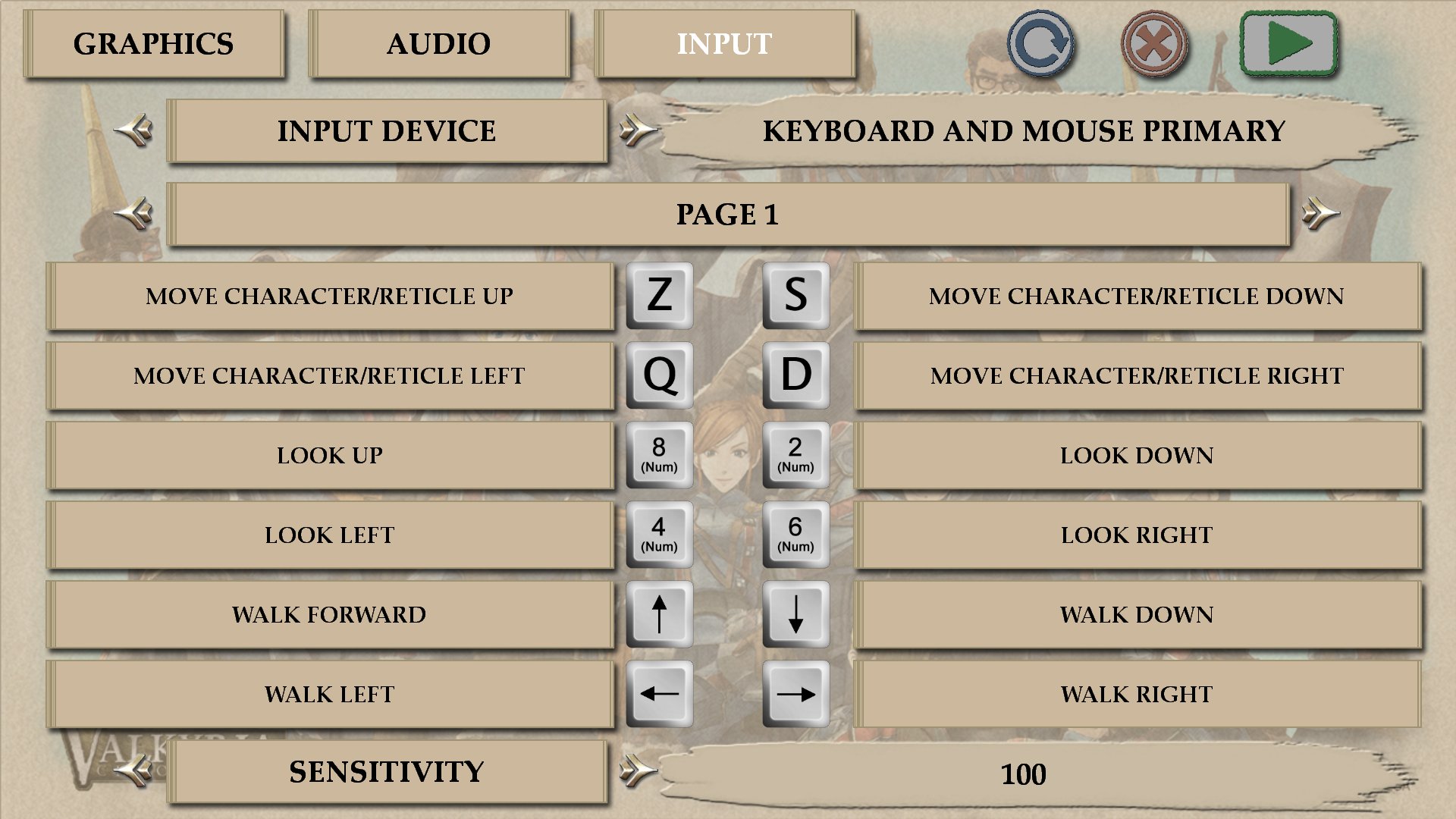 PC Friendly Keybinds (AutoHotKey) for Valkyria Chronicles™