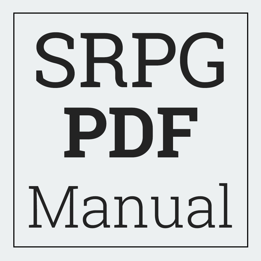 PDF printable game manual for SanctuaryRPG: Black Edition