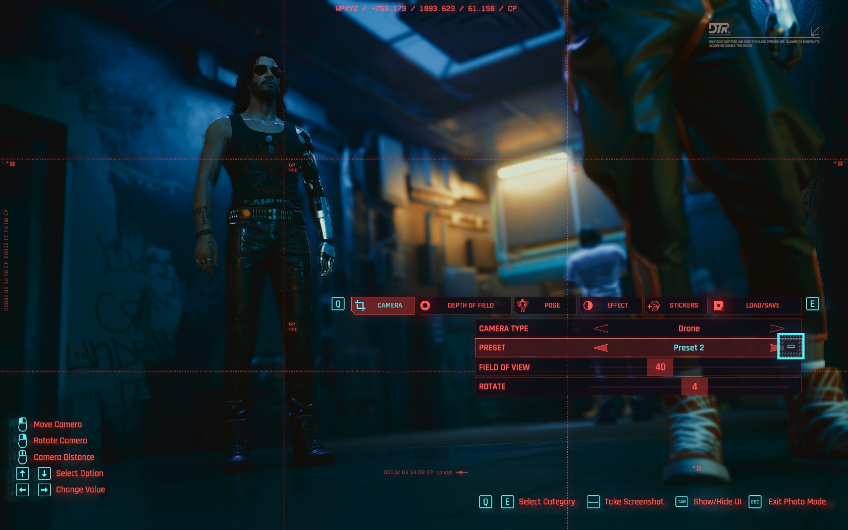 Photo Mode Quick Guide for Cyberpunk 2077