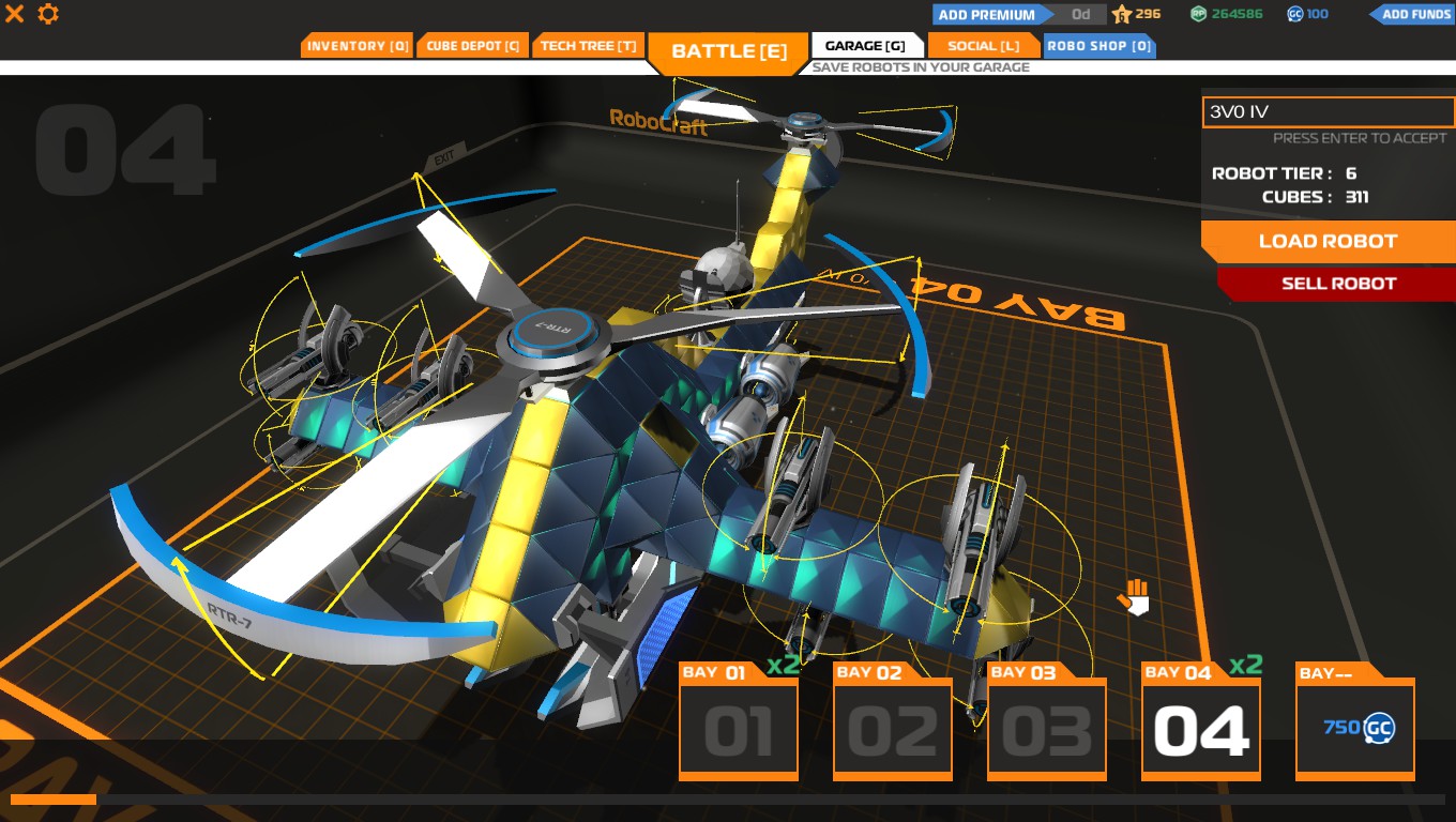 Plasma Chopper T6 2015 for Robocraft