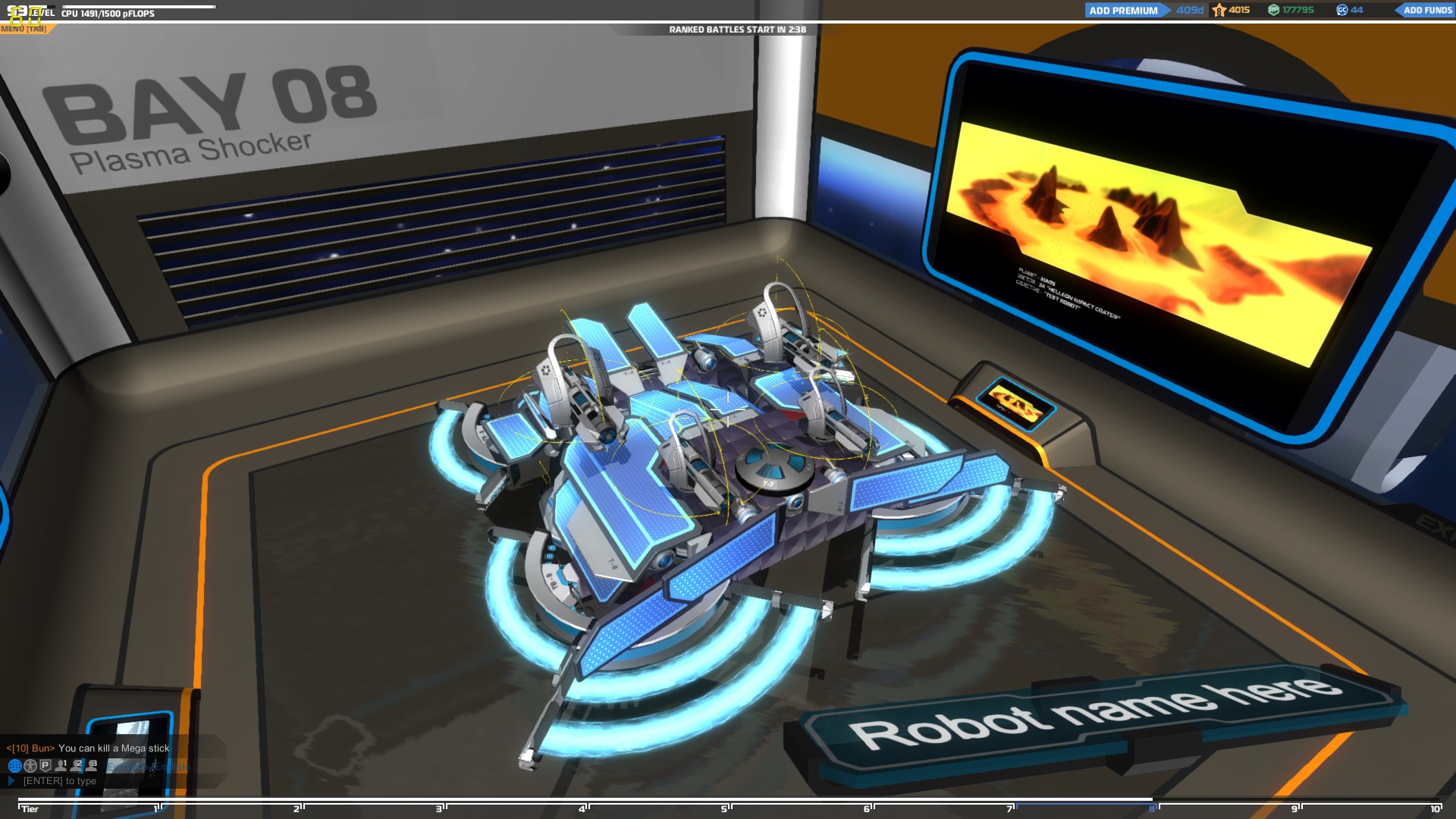 plasma shocker (T8) for Robocraft