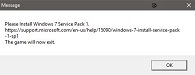 Please install windows 7 service pack 1 решение для Windows 10 for BioShock Remastered