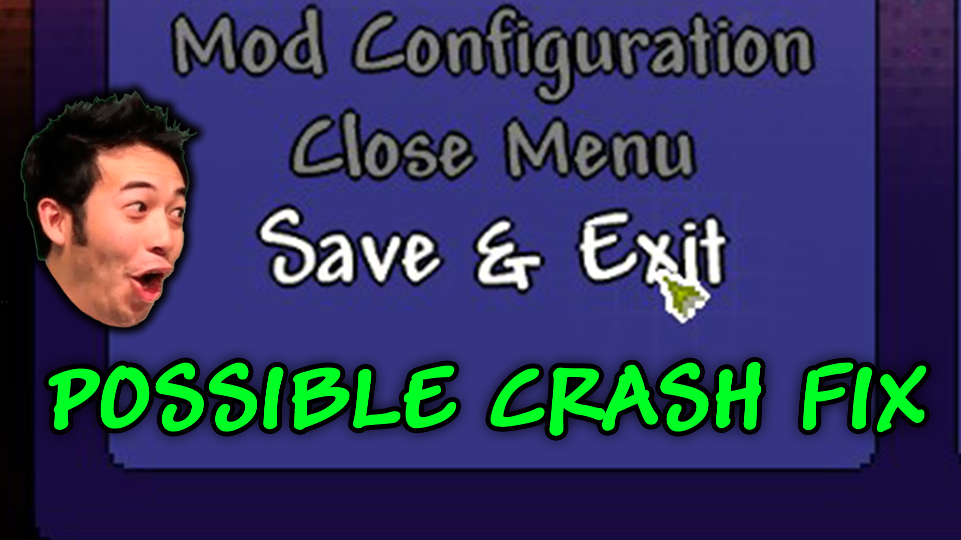 [POSSIBLE FIX] tModLoader Crashes when Saving & Exiting. for tModLoader