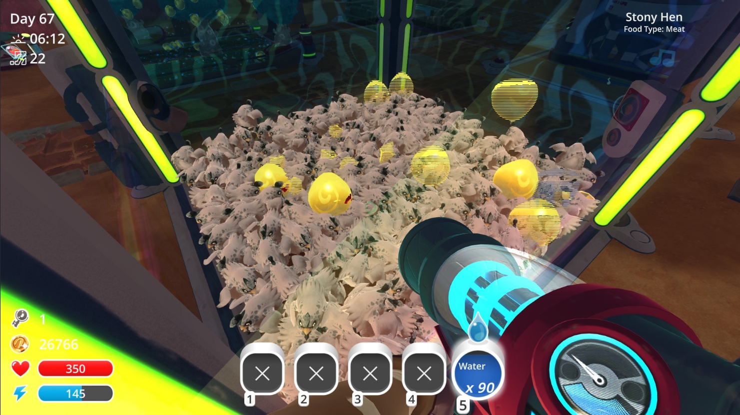 Preventing Quantum Slime Escape for Slime Rancher