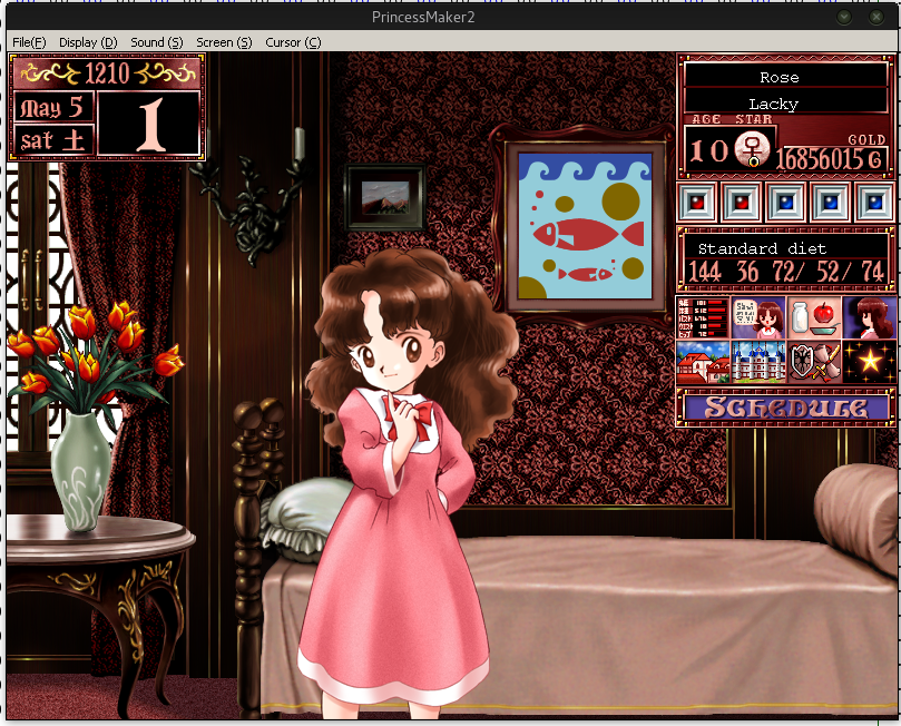 Princess Maker 2 Save Game editing -> Gold cheat for Princess Maker 2 Refine