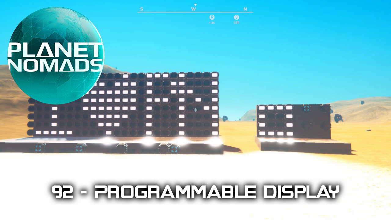 Programmable Display(v0.8+) for Planet Nomads