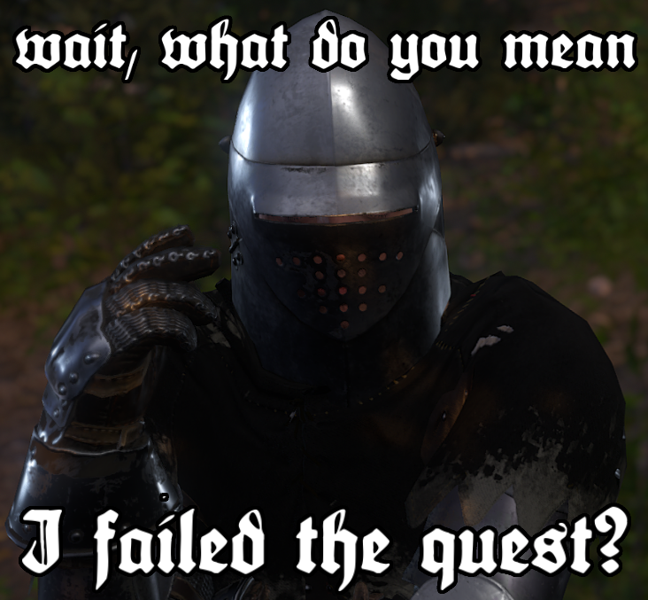 Questing Come Deliverance for Kingdom Come: Deliverance
