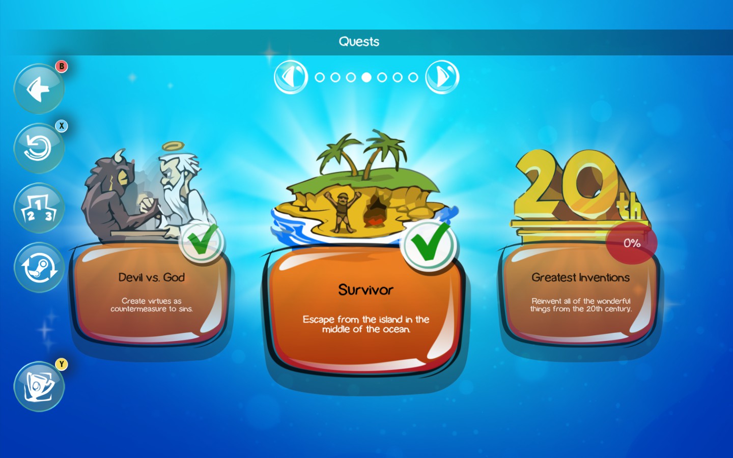 Quests + Artifacts for Doodle God