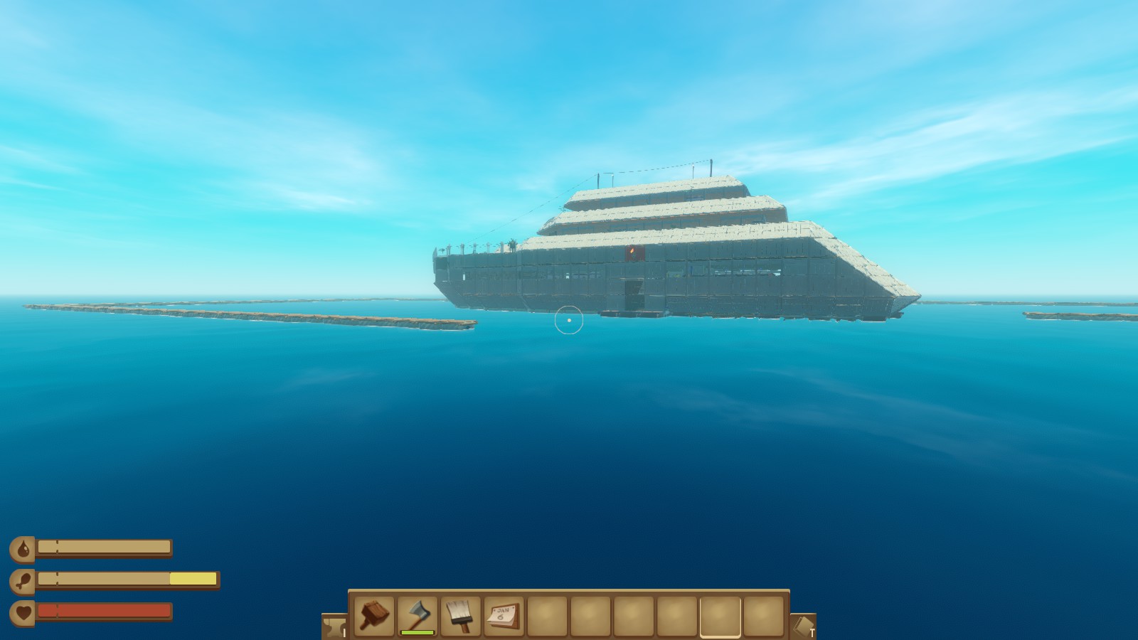 Raft 2.0 Build your Raft / Building Tricks / Yacht for Raft