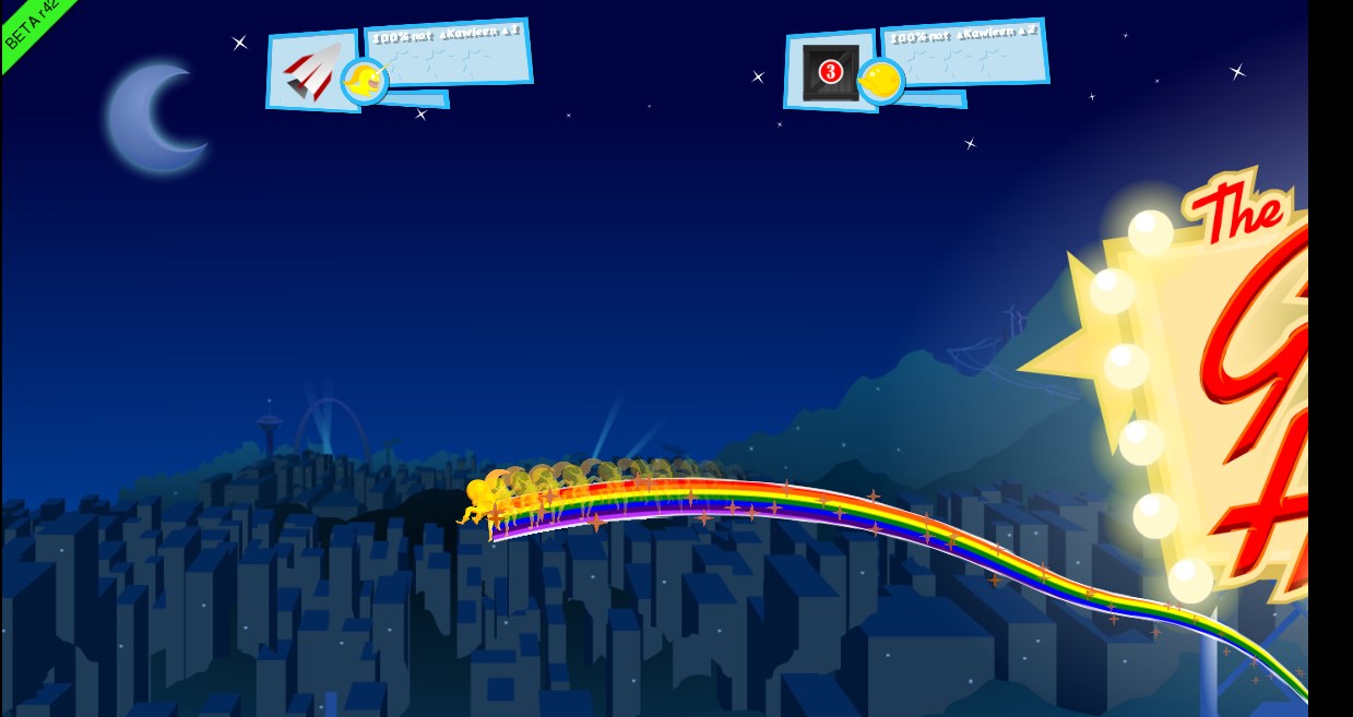 Rainbow characters gold :V and barrelduck for SpeedRunners