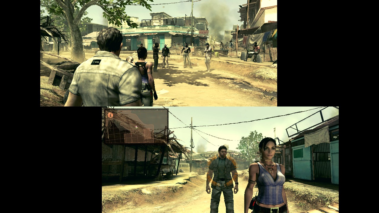 RE5 how to Split-Screen PC for Resident Evil 5