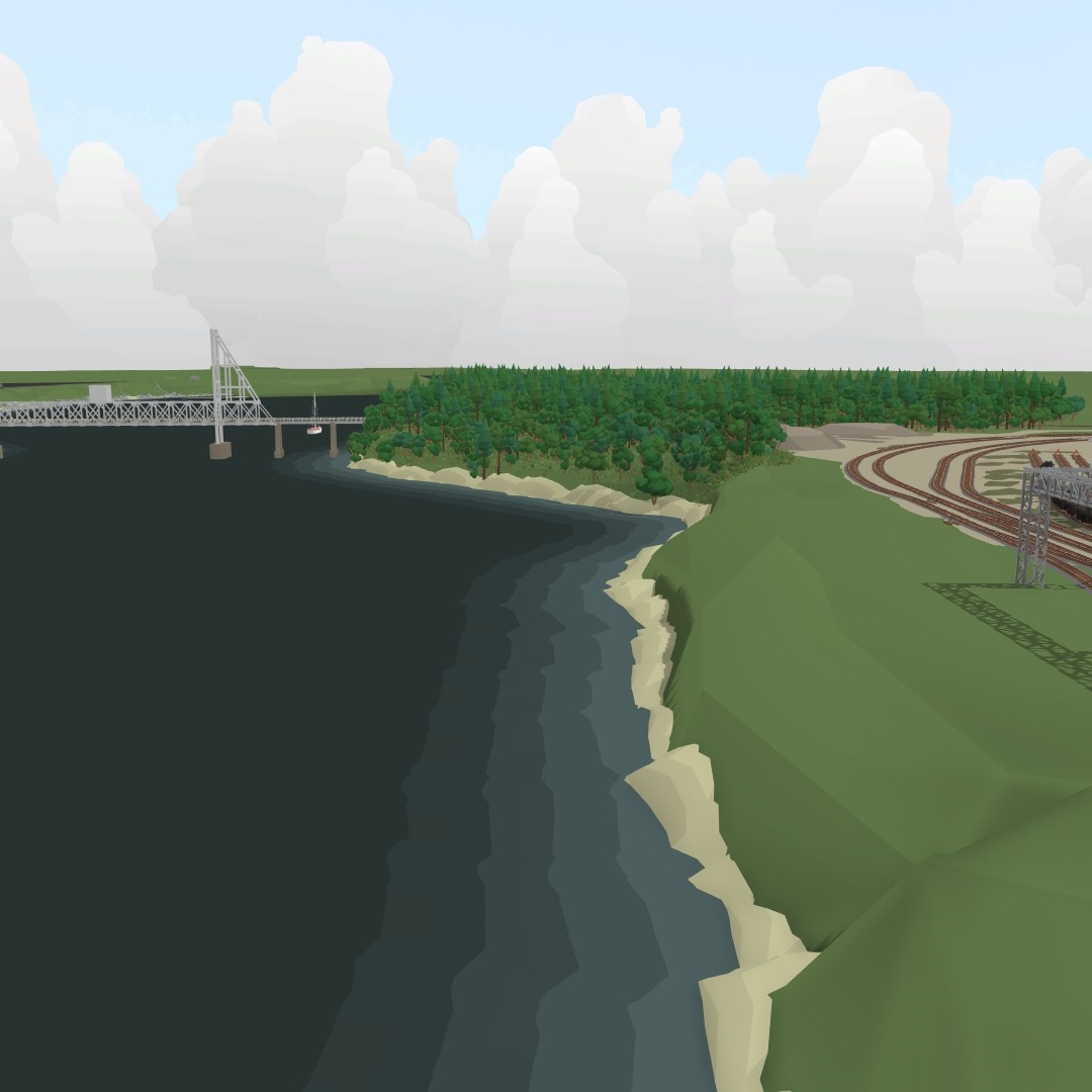 Realistic and Easy Water for Rolling Line