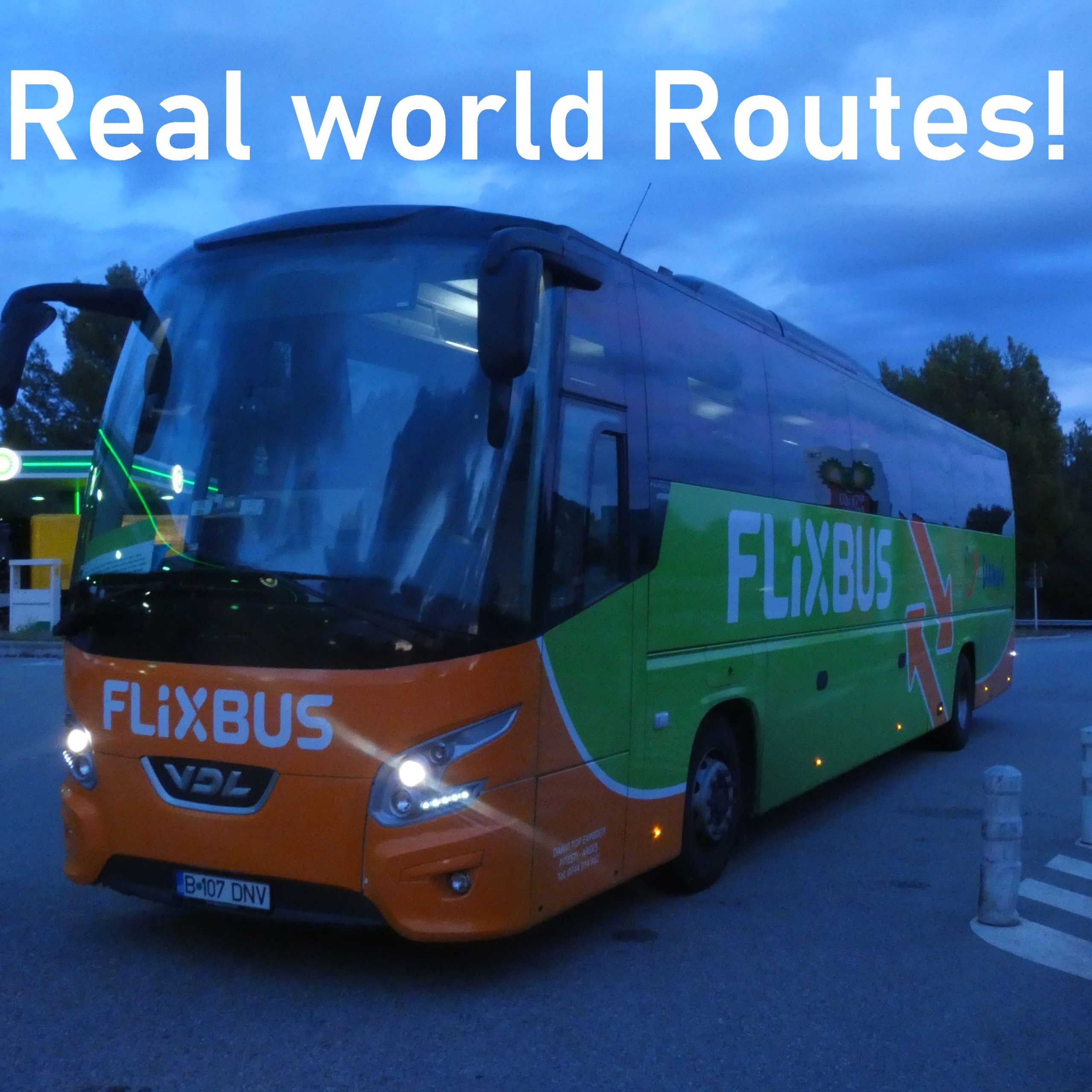 Realistic In-game Flixbus Routes   !!VERSION 3!! for Fernbus Simulator