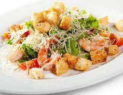Recipe for caesar salad with shrimp for Zup! S