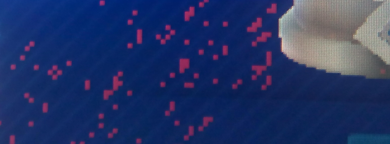 Red/Blue pixelated lines/dots on latests patches (render issues) - Linhas azuis e vermelhas estranhas aparecendo. for Paladins