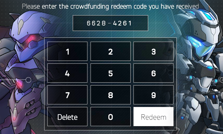 Redeem codes for unlocking mechs and pilots for multiplayer [Update 07/09/2019] for HARDCORE MECHA