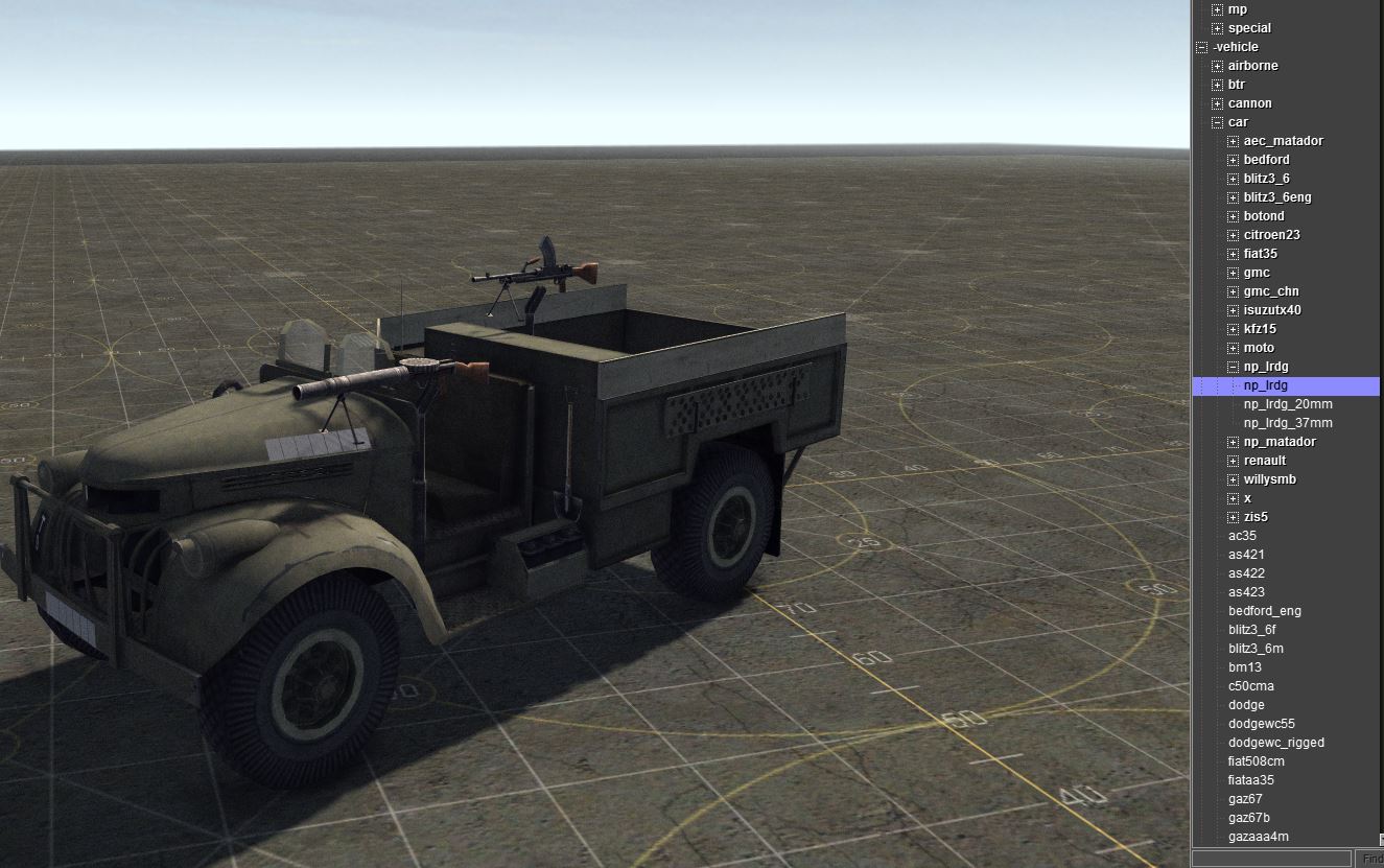 Reemplazar las ametralladoras "default" de un vehículo ligero o btr, modificando su archivo de definición (.def) for Men of War: Assault Squad 2