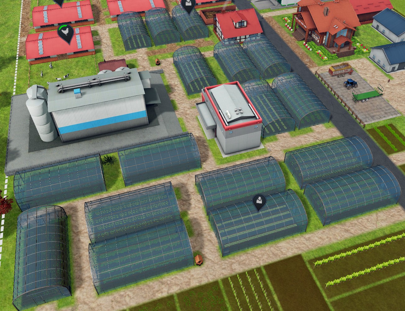 Rendimiento Invernaderos for Farm Manager 2018