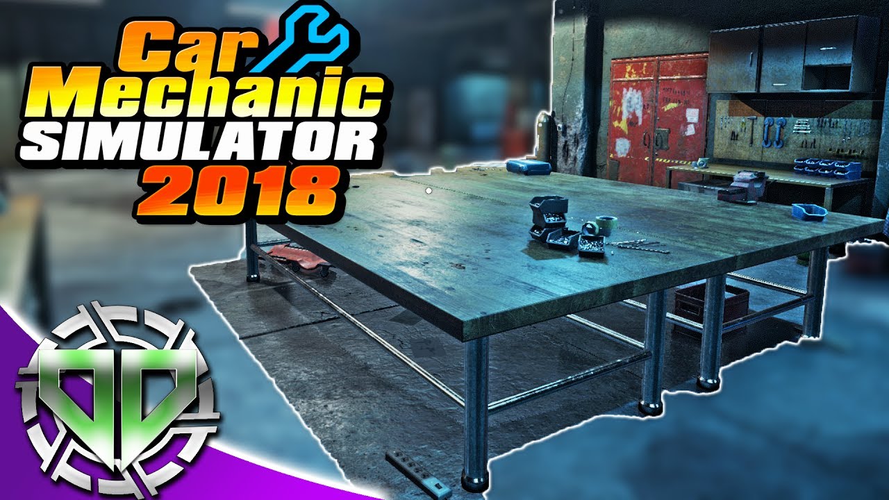 Repair Table (What can I fix) for Car Mechanic Simulator 2018