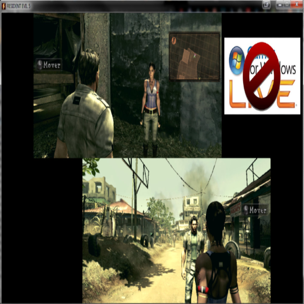 resident evil 5 2 player