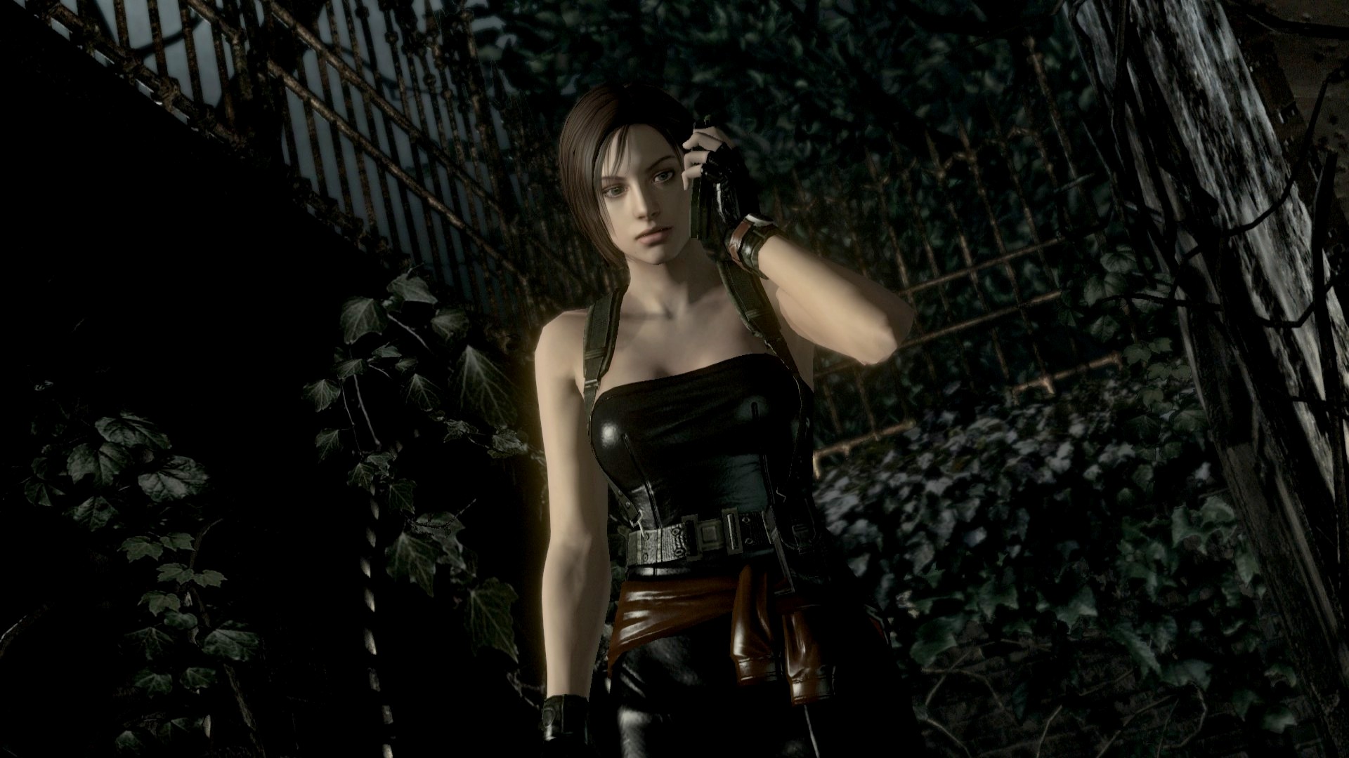 Resident Evil "Leather mini dress" for Jill for Resident Evil