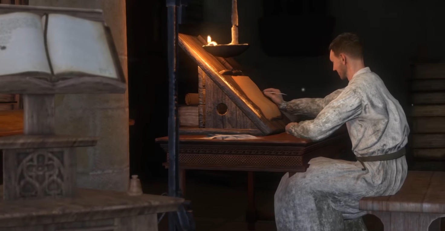 Переписать книгу (монастырь) /  Rewrite a book (monastery) for Kingdom Come: Deliverance