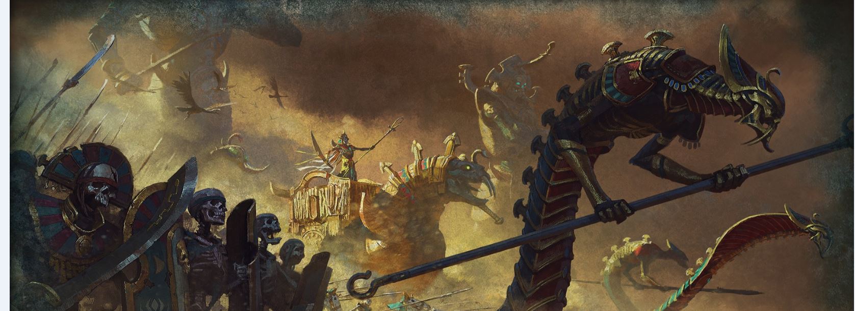 Reyes funerarios, primeros pasos. for Total War: WARHAMMER II