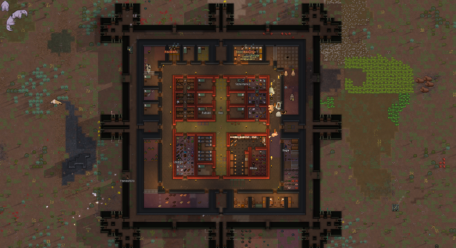 Rimworld Flat Base for RimWorld