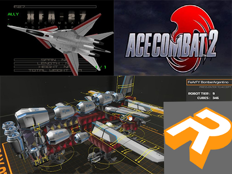 Robocraft and Acecombat 2 + BattleBoss (VIDEO) for Robocraft