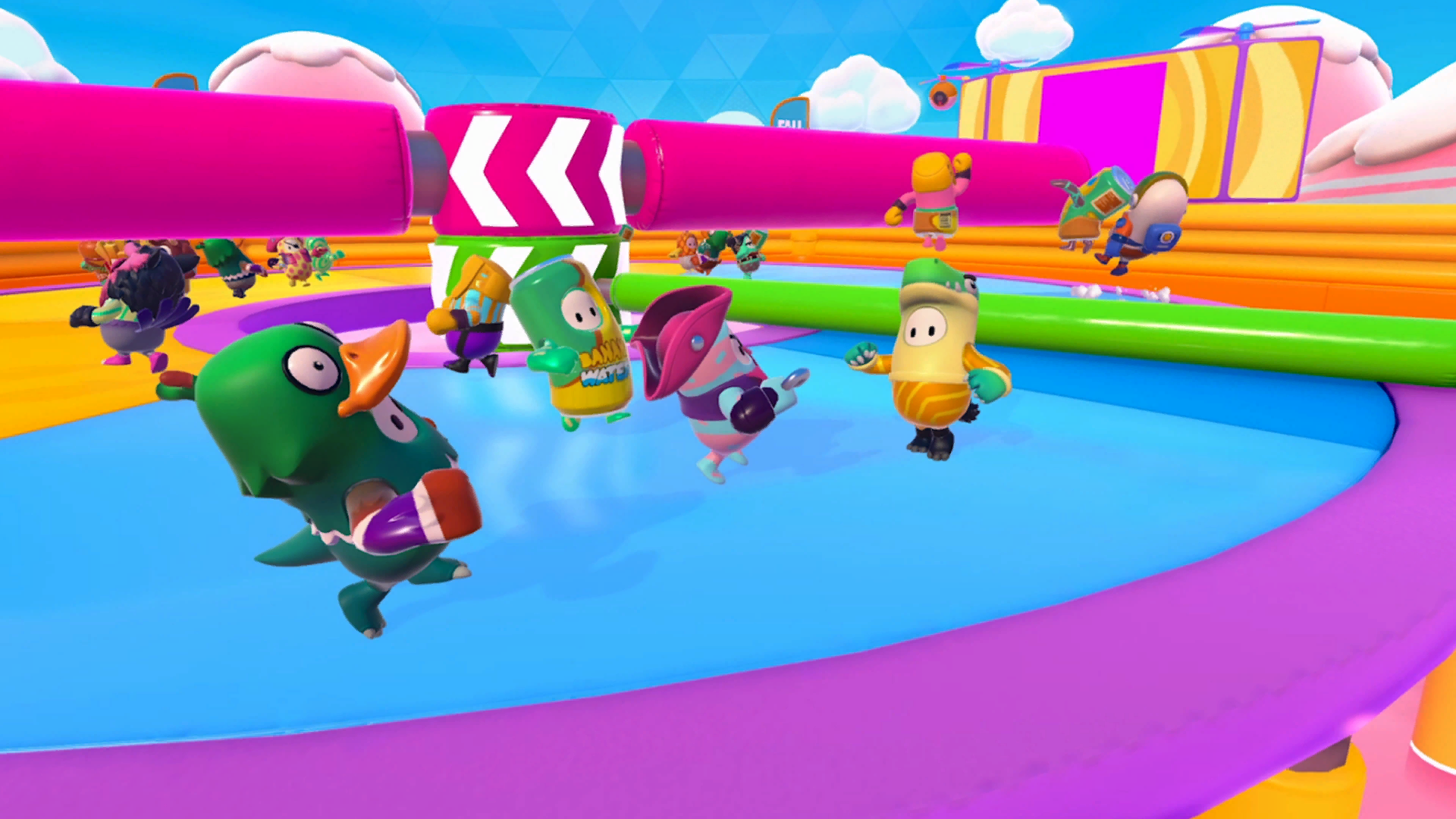 Roll Out ve Jump Club Oyunları for Fall Guys: Ultimate Knockout