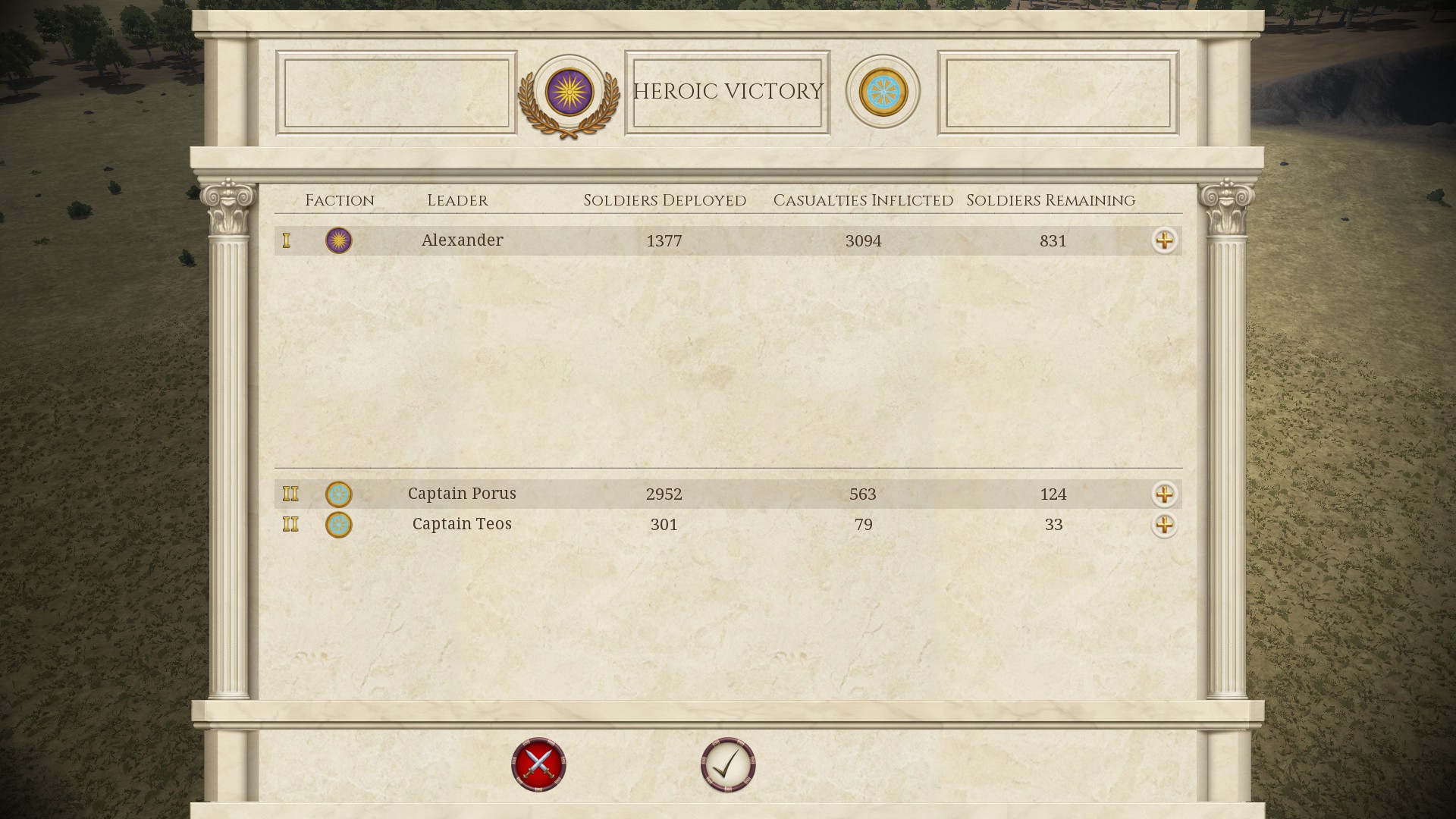 Rome Takes Notes Achievement - how to win Alexander's battles on very hard difficulty for Total War: ROME REMASTERED