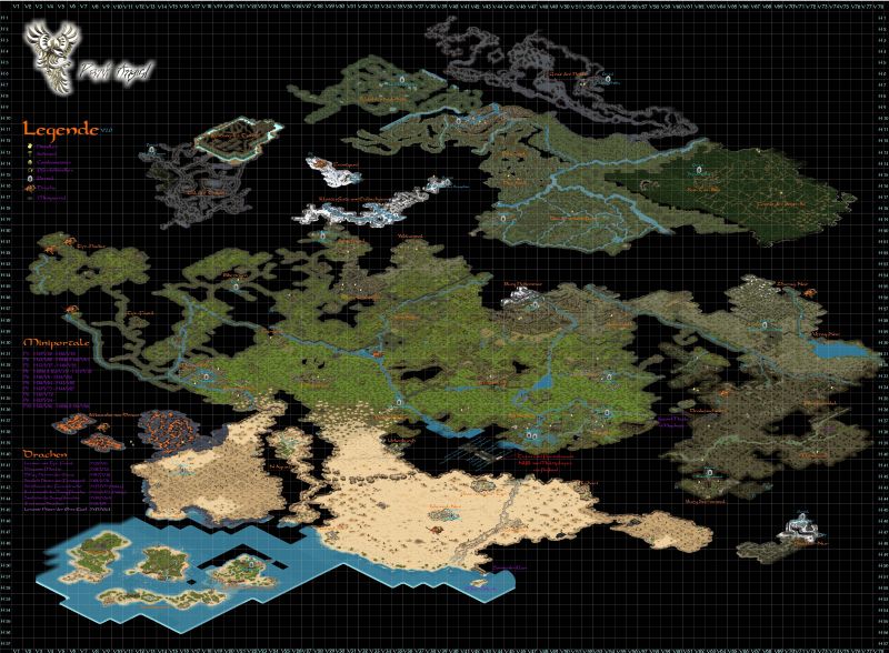 Sacred Map von Ancaria HD for Sacred Gold