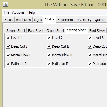 SAVEGAME EDITING: Solving quest related bugs & altering gameplay experience for The Witcher: Enhanced Edition