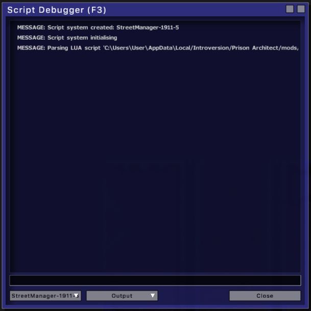 Script Debugger: how to find bugging objects for Prison Architect