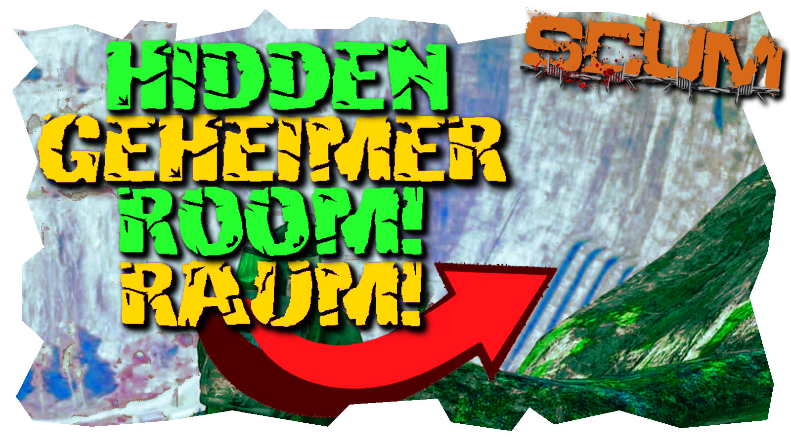 SCUM - Best Hidden Shelter - Video for SCUM
