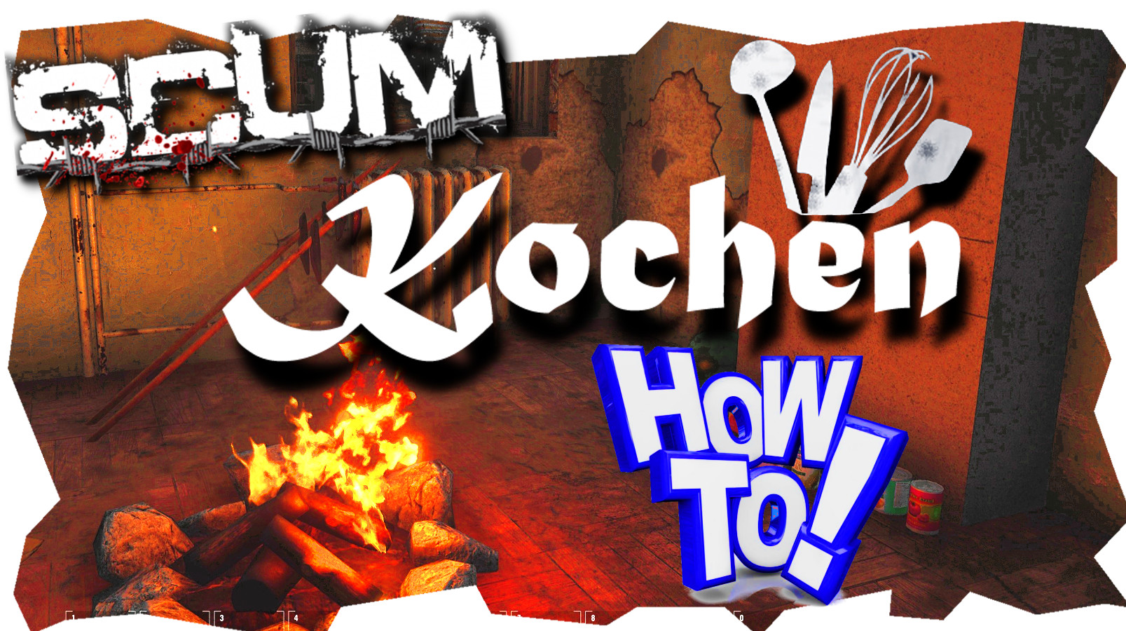 SCUM Cooking und Craften Tutorial Guide - Video for SCUM
