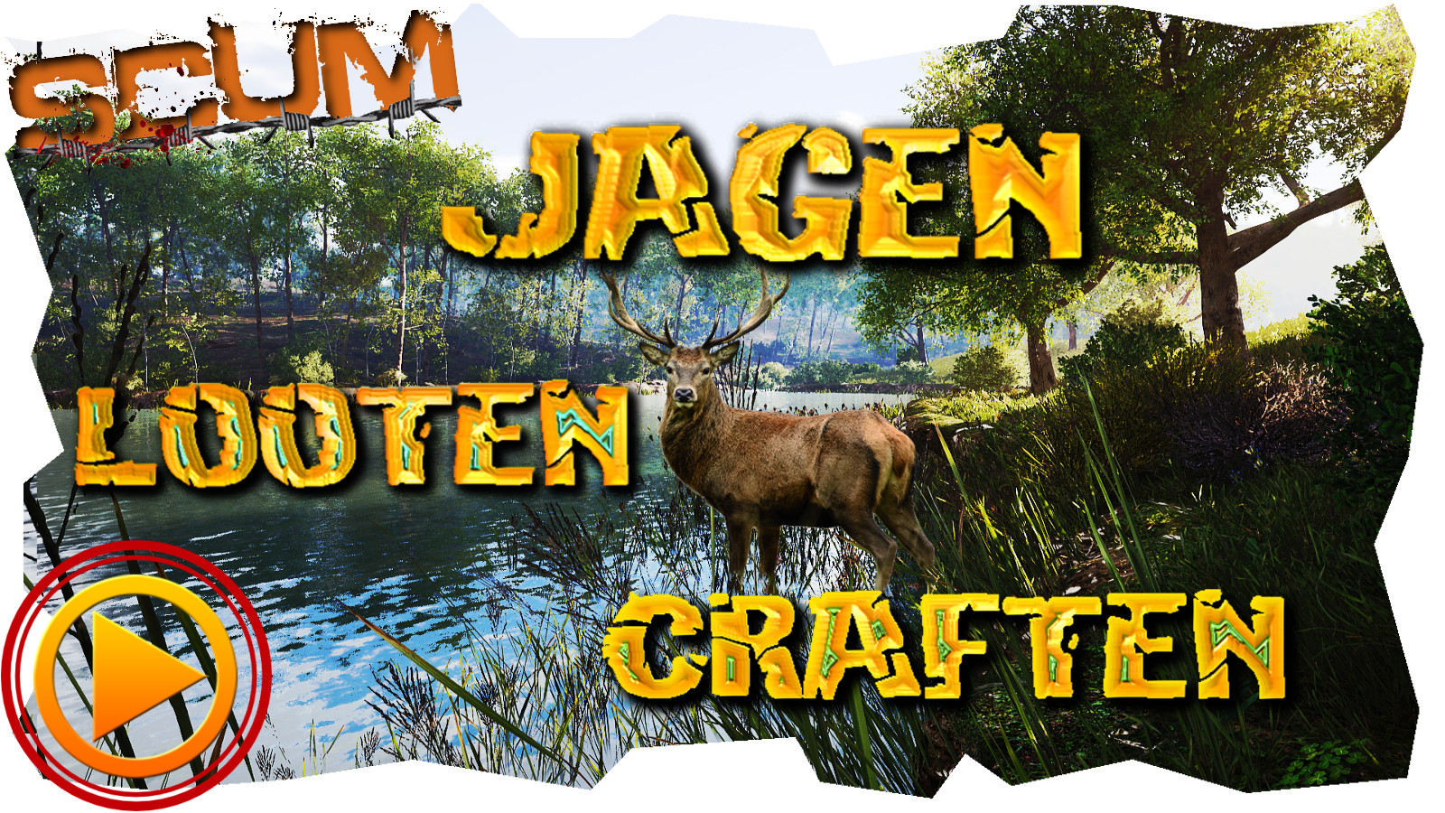 SCUM - Jagen Looten Craften Guide - Video for SCUM