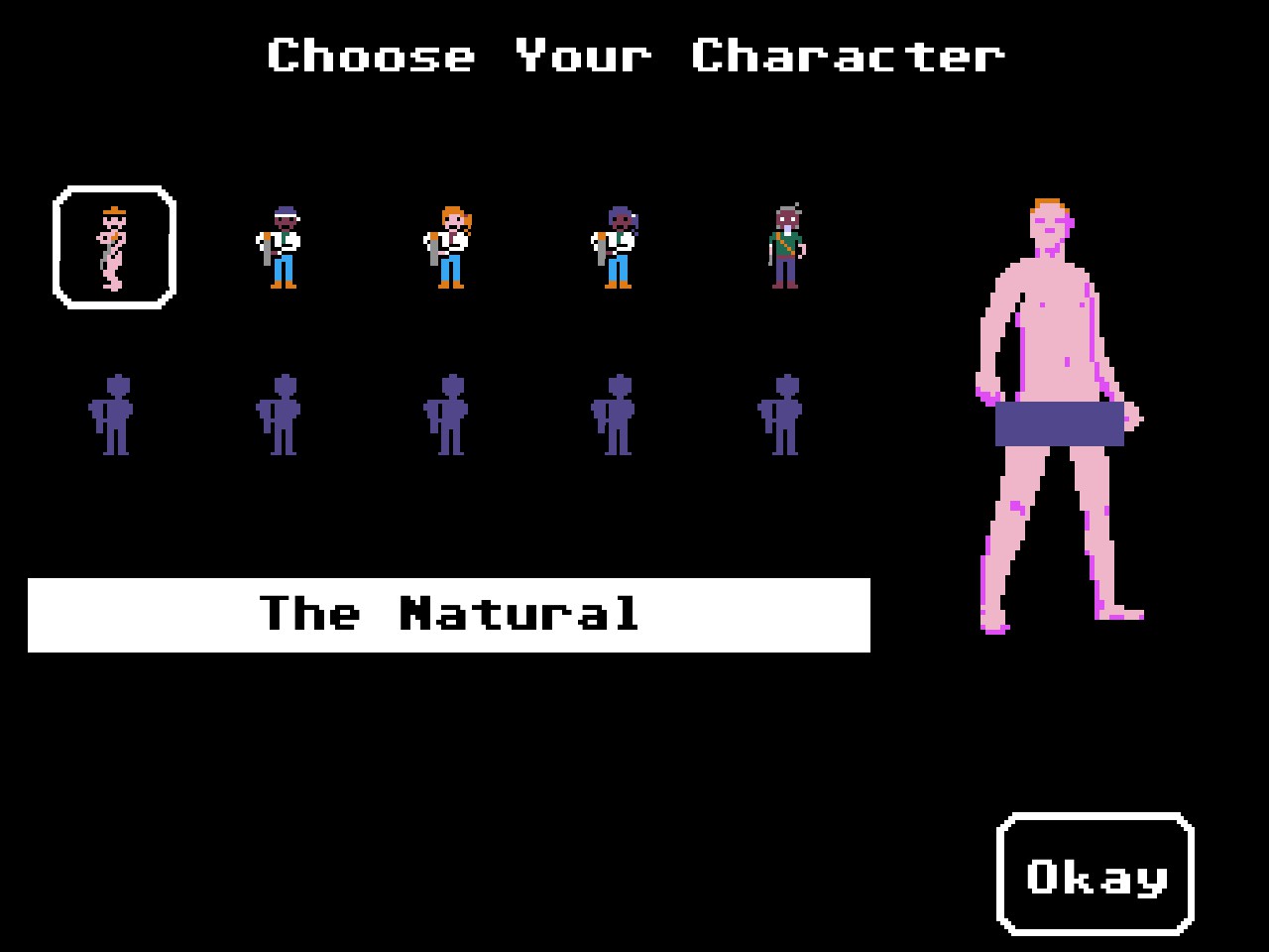 Secret Characters - The Naturals for Organ Trail: Director's Cut