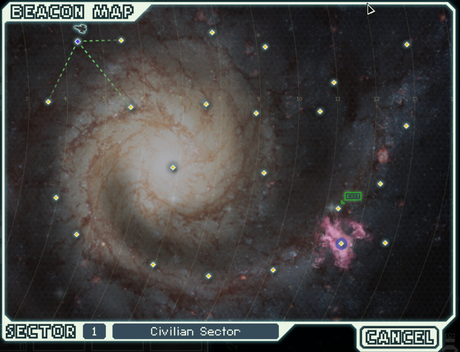 Sector Navigation for FTL: Faster Than Light