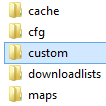 Setting up a "Custom" Folder for Black Mesa