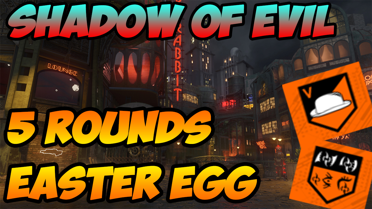 Shadow of Evil Easter Egg & Pack a Punch round 5 Solo for Call of Duty: Black Ops III